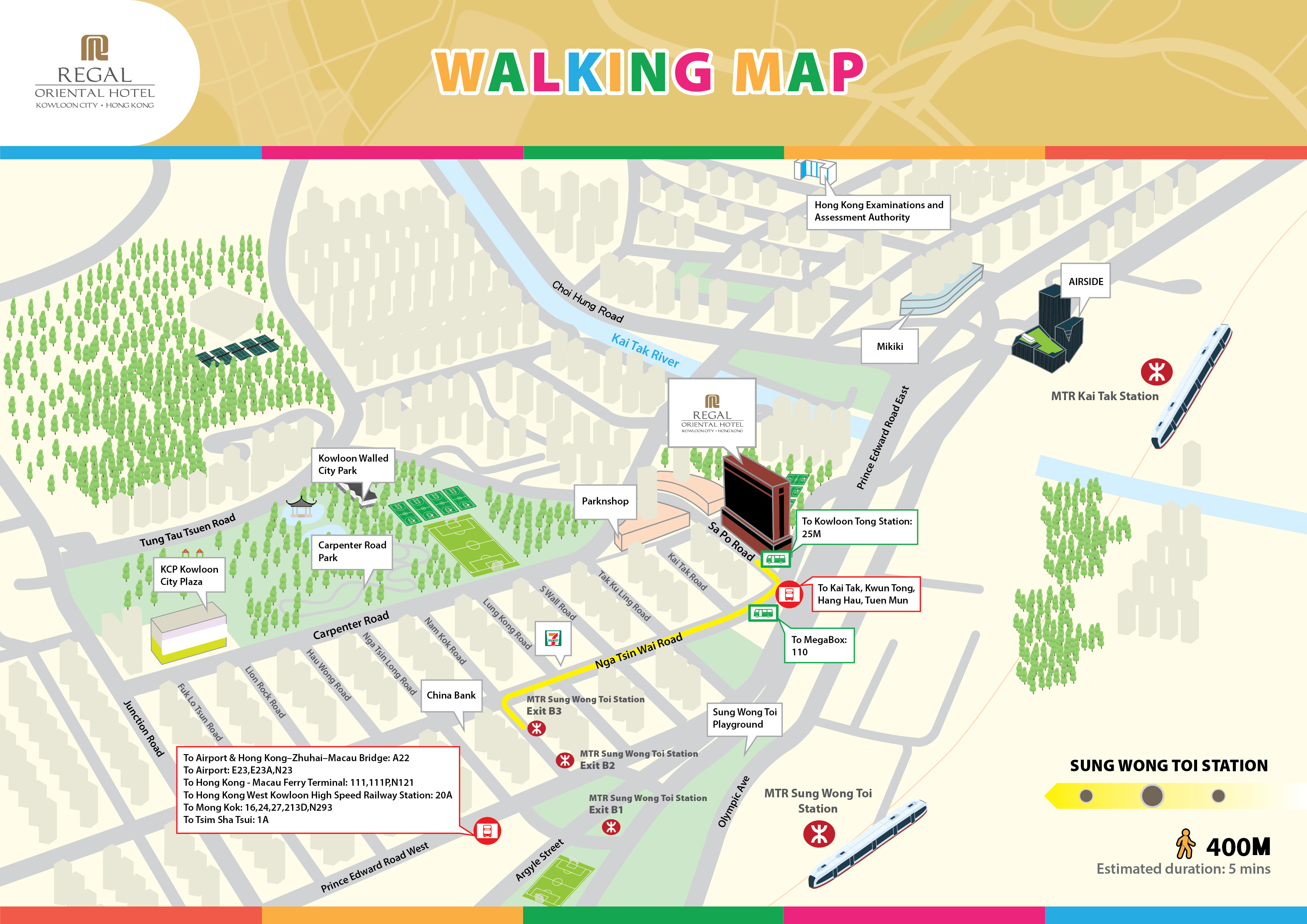 ROH walking map